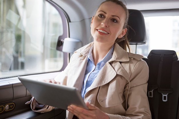 The most comfortable means of transportation for business people