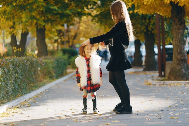 Free photo mother with daughter