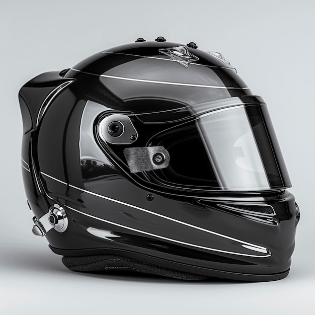 Free Photo motorcycle helmet in studio