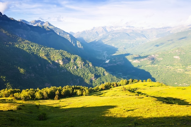 Mountains landscape. Pyrenees, Aragon