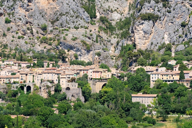 Free photo moustierssaintemarie one of the most beautiful village in france