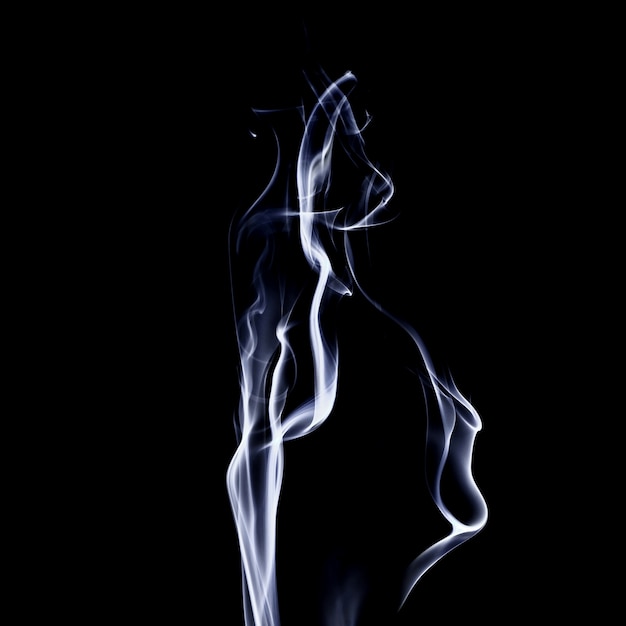 Free photo movement of colorful smoke