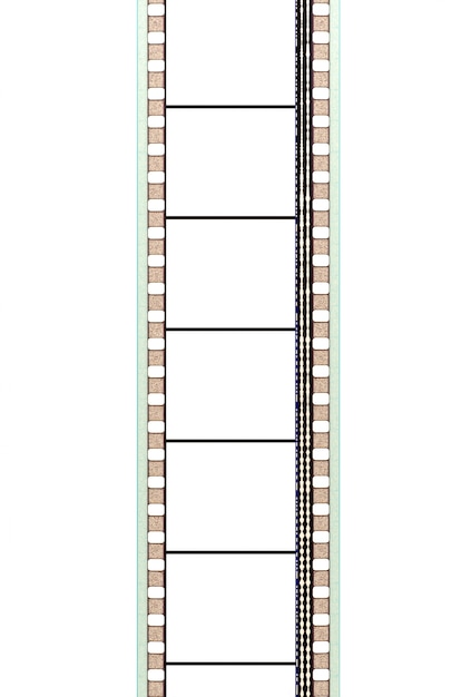 A movie film strip 