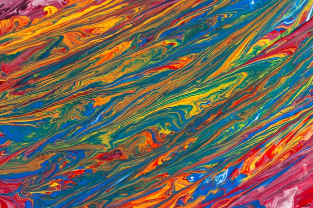 Multi colored psychedelic background