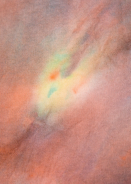 Free photo multicolored gradient tie-dye fabric surface