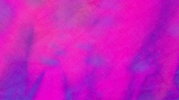 Multicolored gradient tie-dye fabric surface