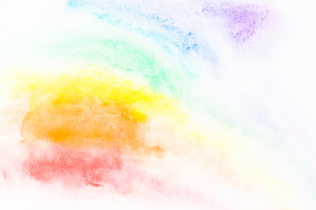 Free photo multicolored paint strokes