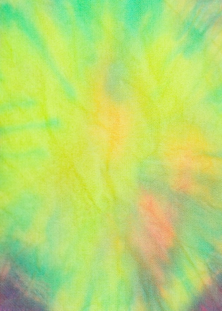 Multicolored tie-dye textile