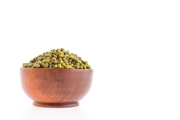 Free photo mung bean bowl isolated