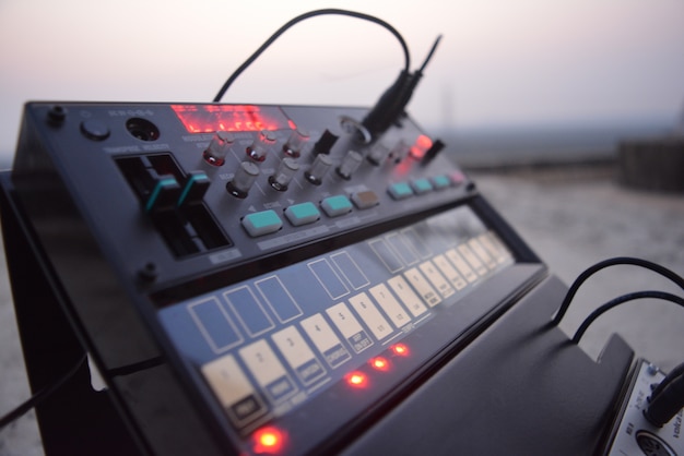 Free photo music controller foreground