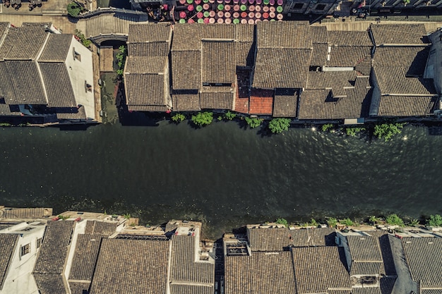 Nanchang street old town in Wuxi, China