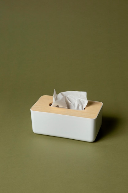 Nasal white handkerchief arrangement