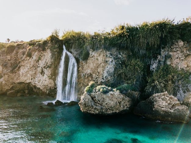 Natural beach background