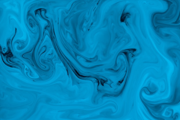 Natural black and blue marbling artwork texture