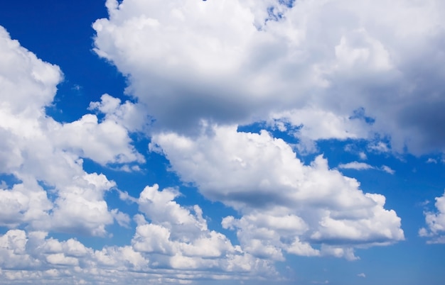 natural blue cloudy sky