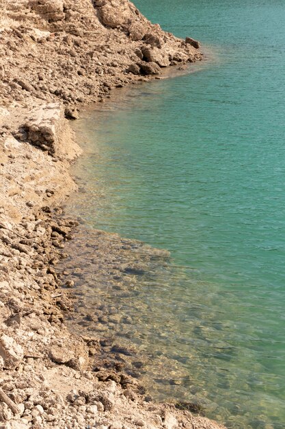 Natural landscape with beautiful sea