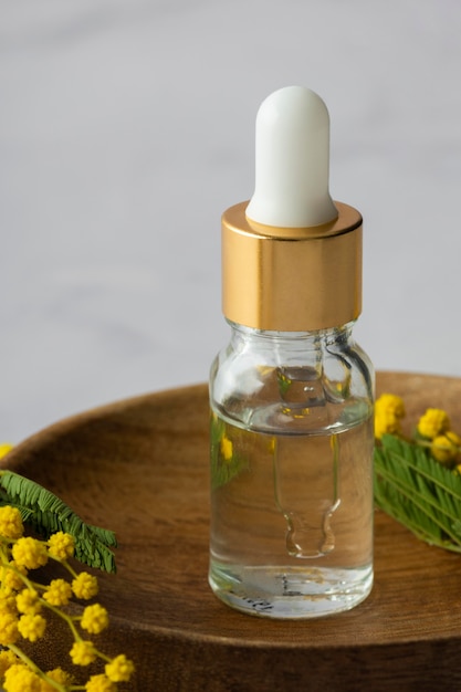 Free Photo natural medicine concept with serum