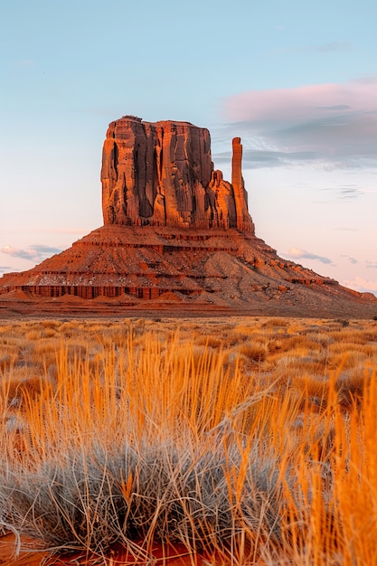 Free photo natural rock formations landscape