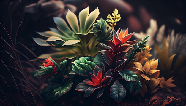 Free photo natures beauty shines in multi colored floral decoration generative ai