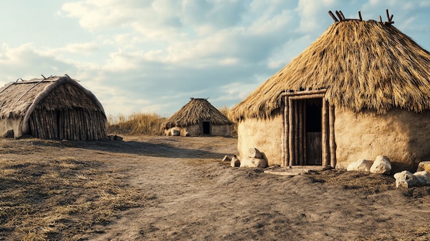 Free Photo neolithic period lifestyle