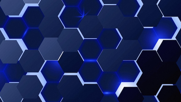 Free photo neon hex textures for networking