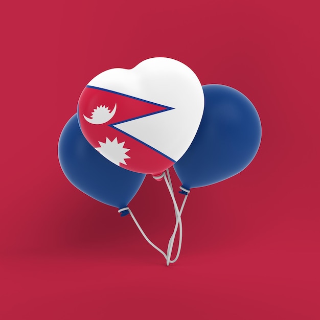 Free photo nepal balloons