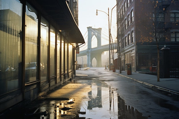 New york buildings during the day