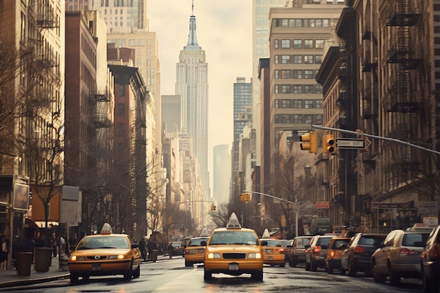 New york buildings during the day