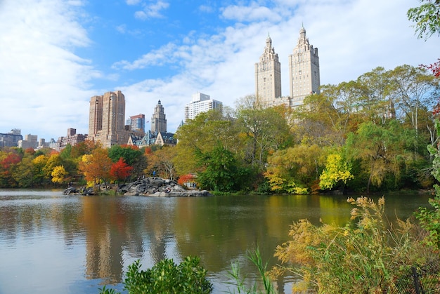 New York City Central Park in Autumn