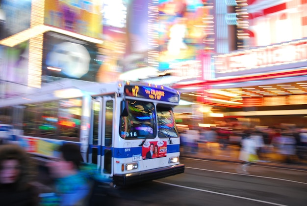 New York City Times Square at night