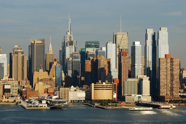 New York City Times Square skyline