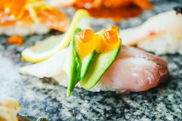 Free photo nigiri sushi