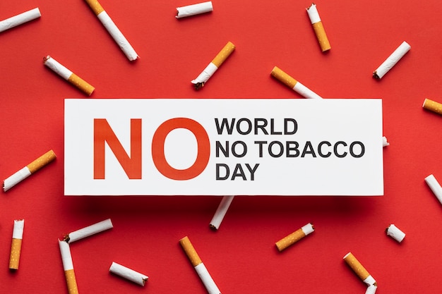 No tobacco day elements assortment