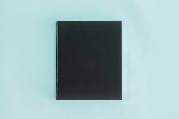 Free photo notebook with black cover