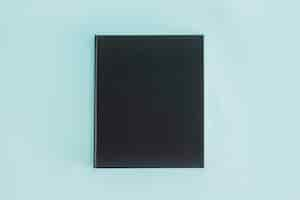 Free photo notebook with black cover