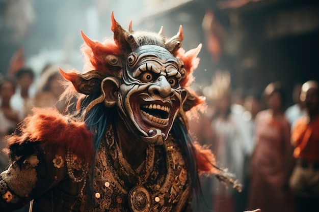 Free photo nyepi day celebration in indonesia