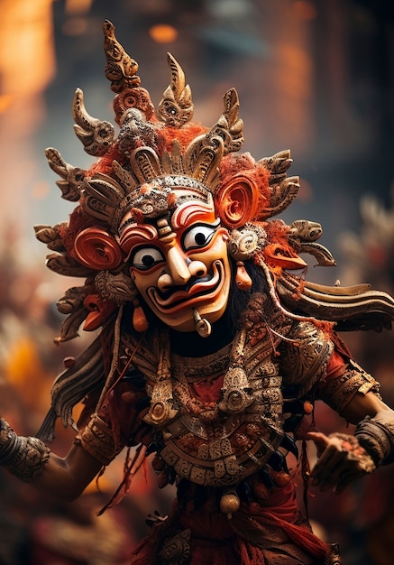 Free photo nyepi day celebration in indonesia