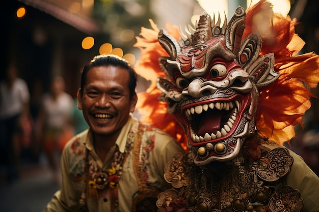 Nyepi day celebration in indonesia