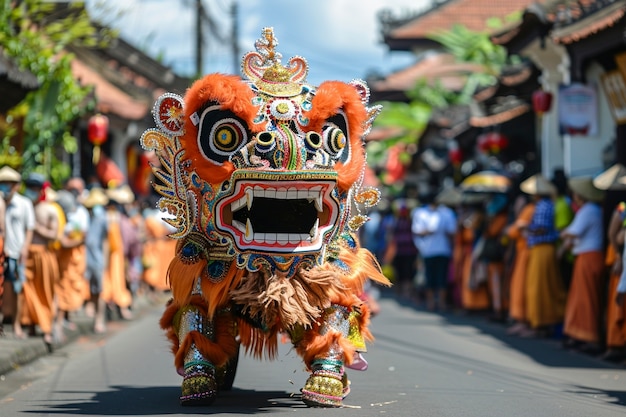 Free photo nyepi day celebration in indonesia