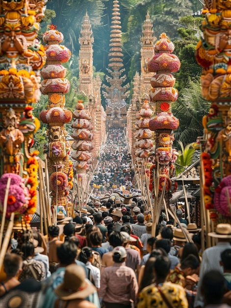 Nyepi day celebration in indonesia