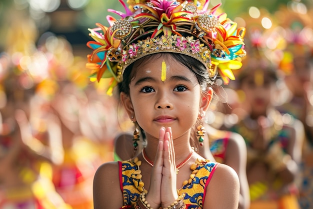 Nyepi day celebration in indonesia