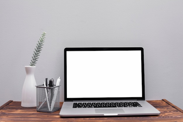 Free photo office desk still life