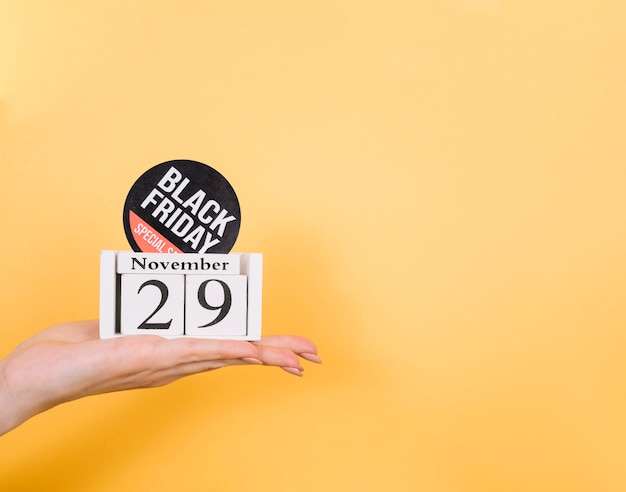 Free Photo official date of black friday start