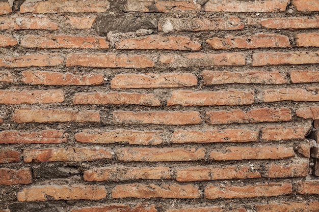 Free photo old brick texture