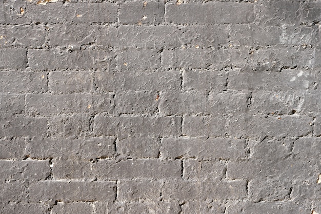 Free photo old brick wall grunge background texture