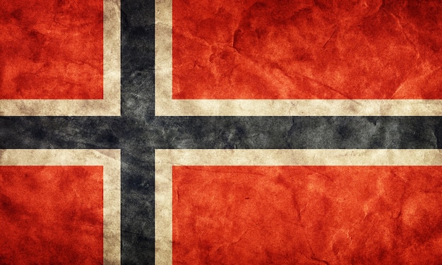 Free photo old norwegian flag