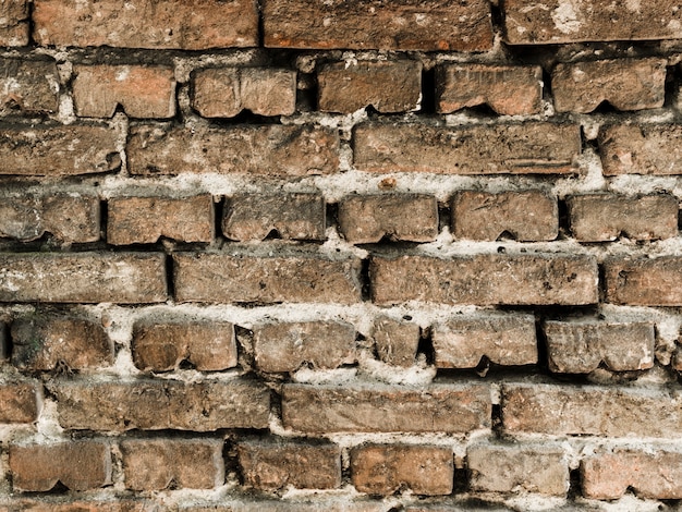 Old vintage brick wall textured backdrop