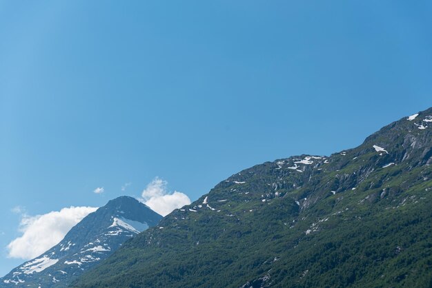 Olden Norway June 28 2023 Mountain