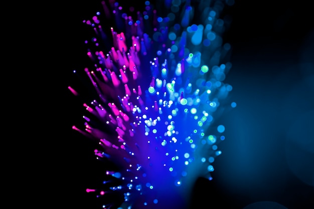 Free photo optical fiber background