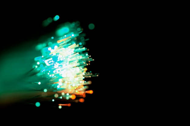 Optical fiber background